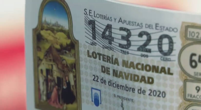 Билет лотереи Loteria de Navidad 14320